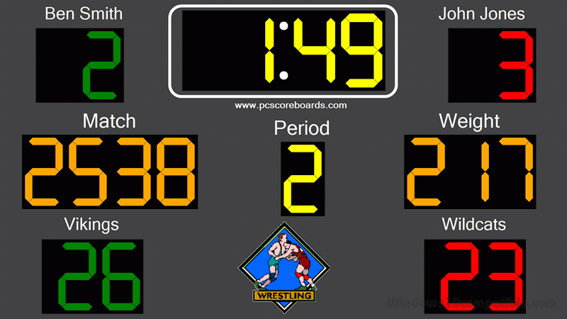 wrestling scoreboard app